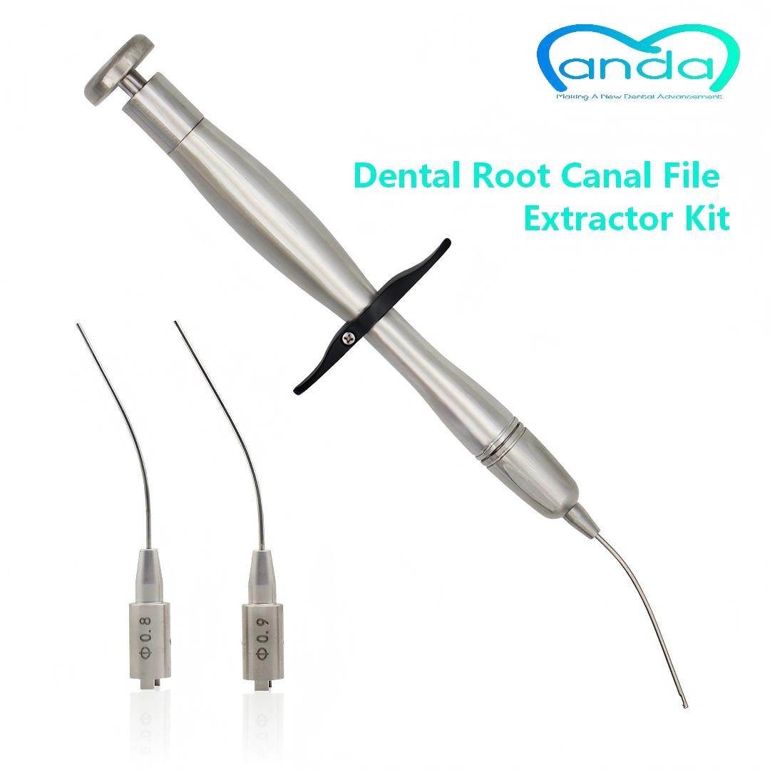 Dental Endodontic Broken File Removal System Root Canal File Extractor Stainless