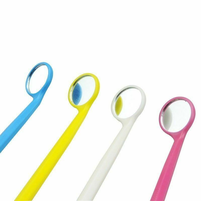Dental Disposable Exam Plastic Mouth Mirrors Oral Plain Glass Mirror Plain