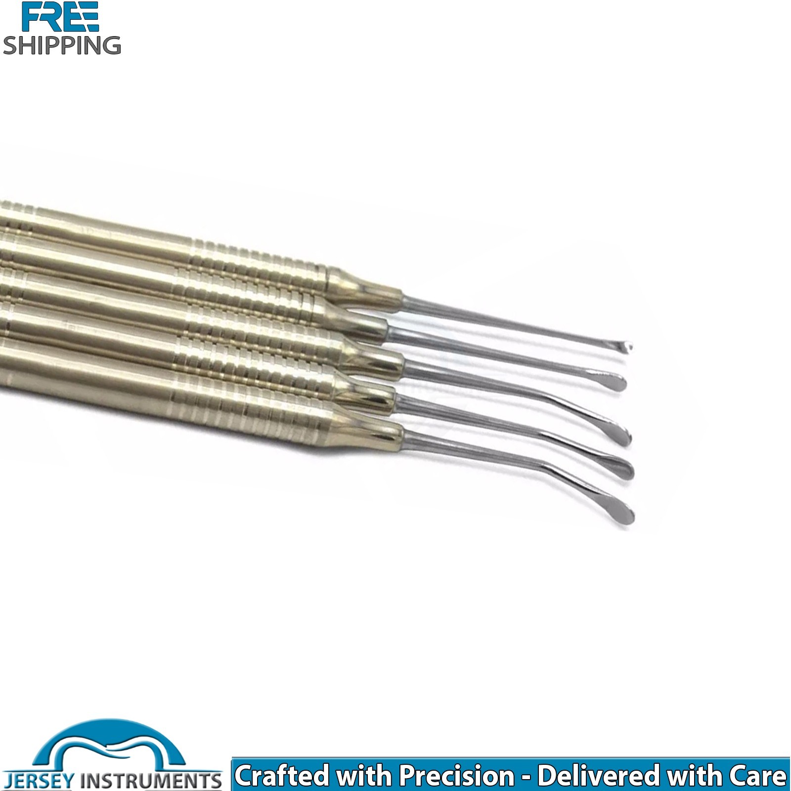 Set of 10 Sinus Lift Elevators Hollow Handle & Sinus Handle Dental Implant Tools