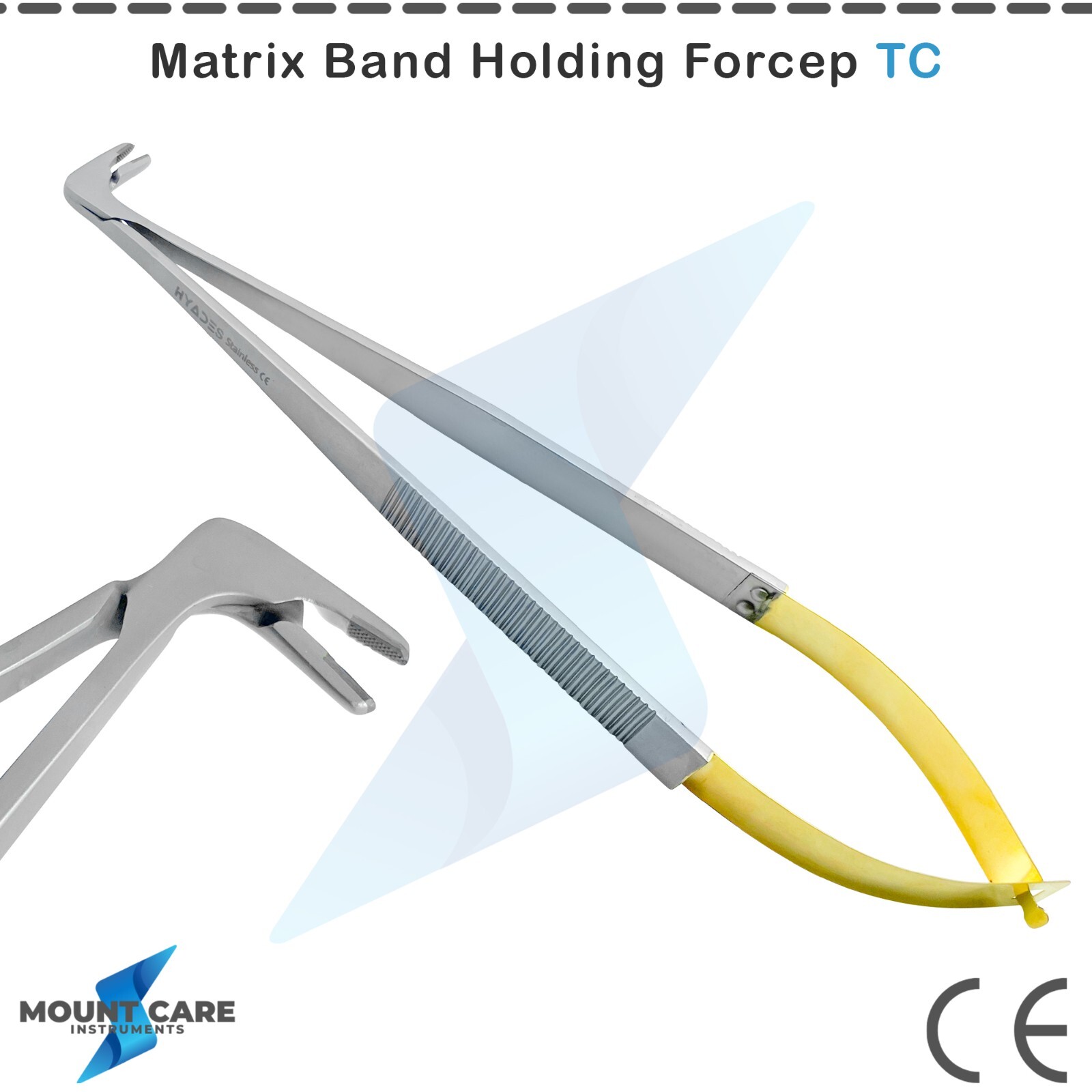 Sectional Matrix Inserting Matrix Band Holding Forceps TC Dental Instruments
