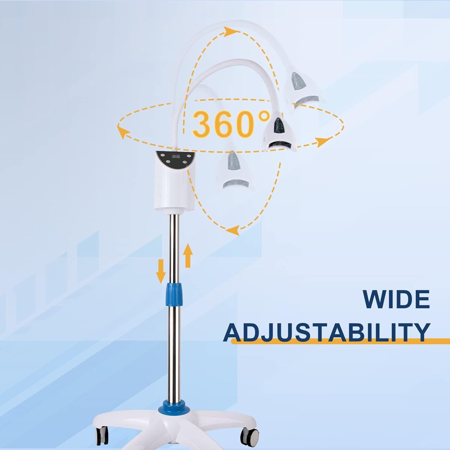 Teeth Whitening Lamp – Professional Teeth Whitening Machine W/Adjustable Stand