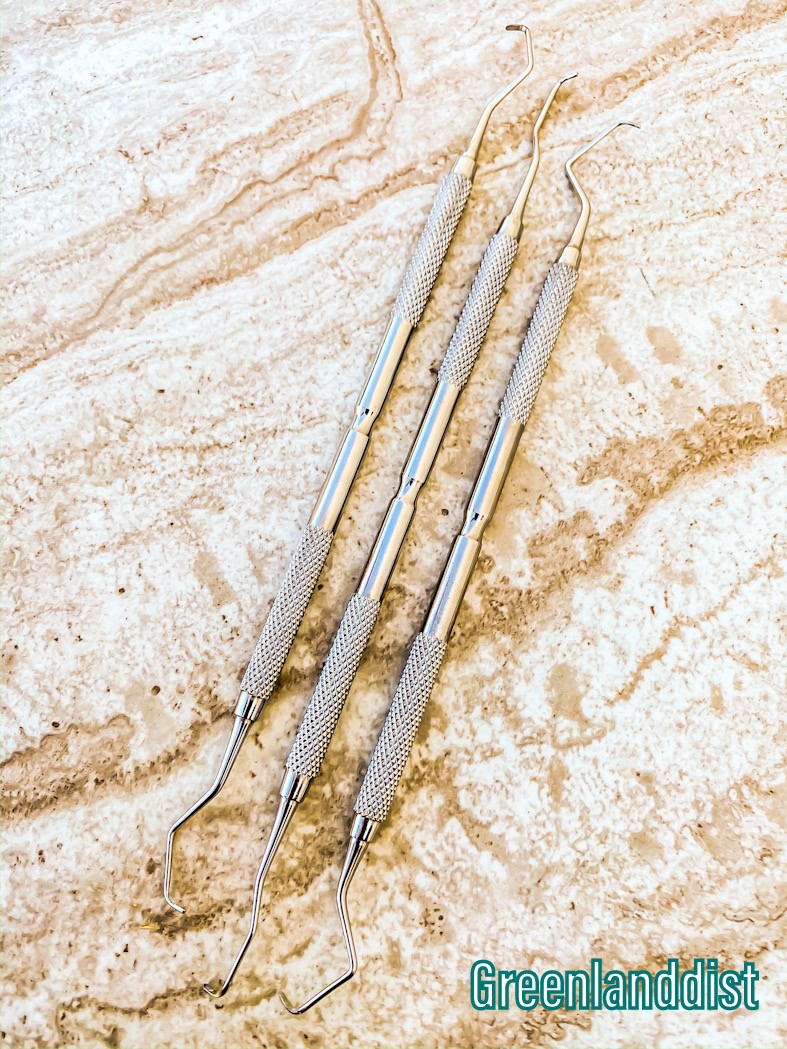 3 PC Range Of Periodontal Perio Probes Gracey Curettes Lucas Williams Excavators