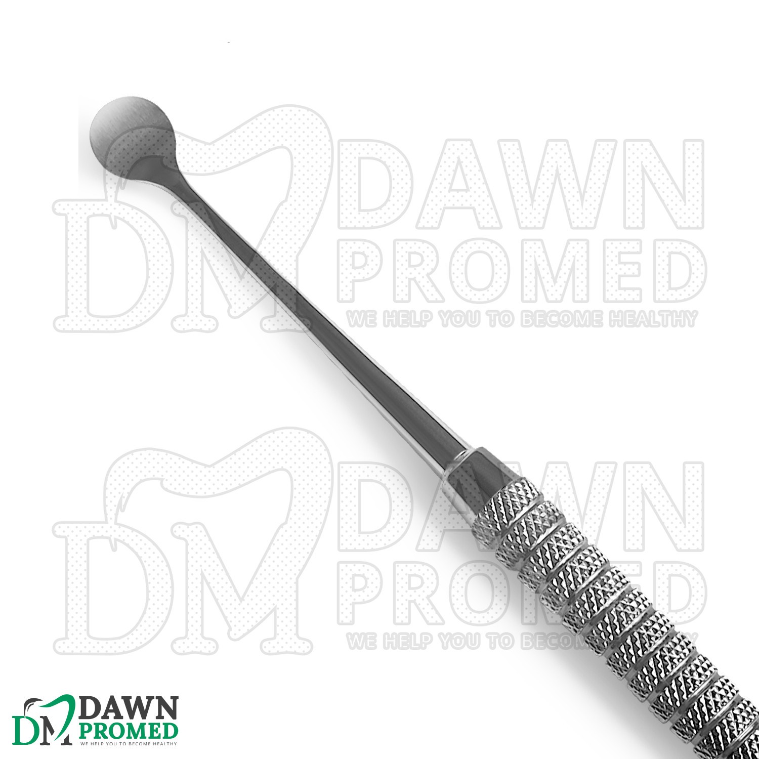Molt Bone Curette 2/4 Periosteal Elevator Surgical Implant Dental Instruments