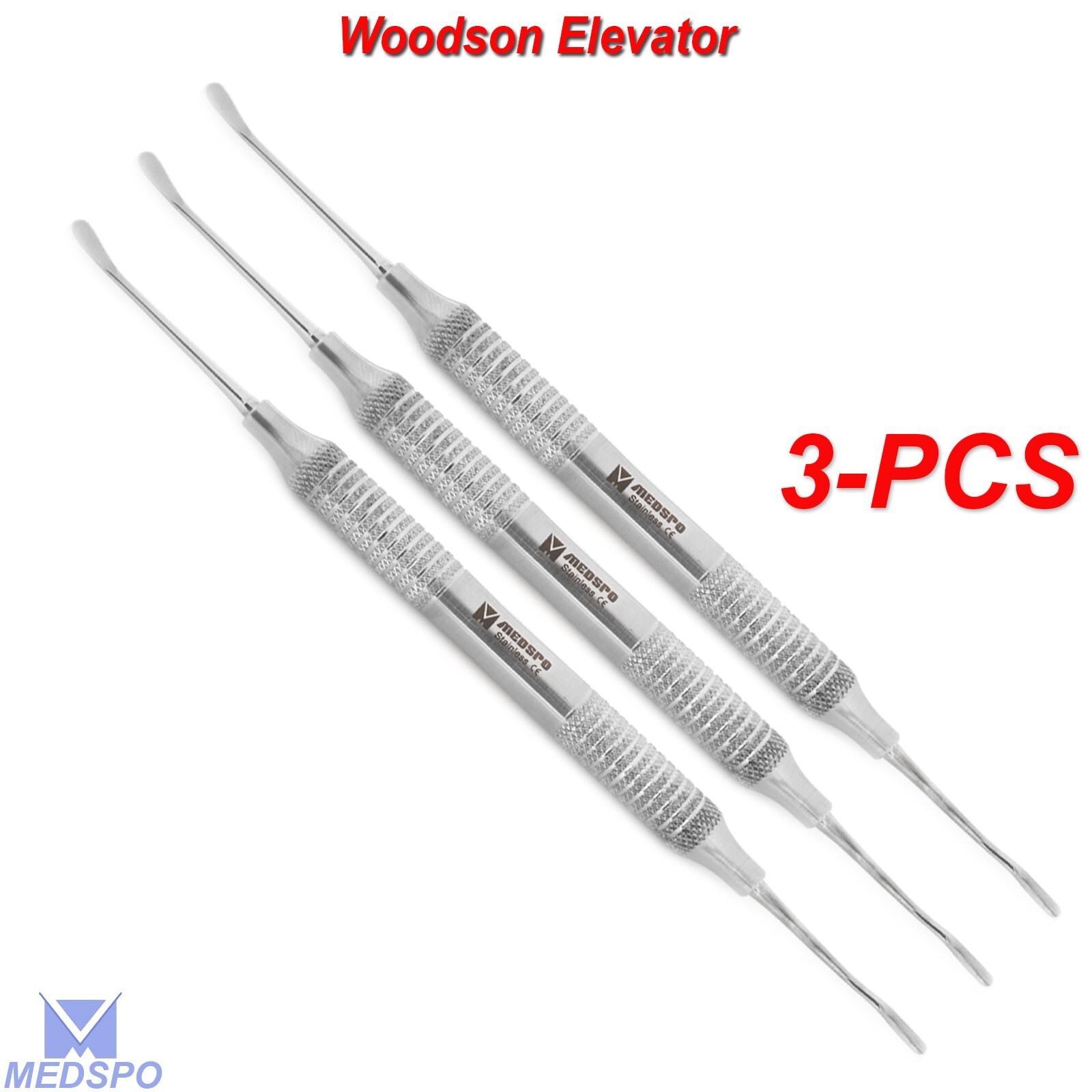 Dental Extraction Periosteal Elevator Woodson Composite Contouring Instruments