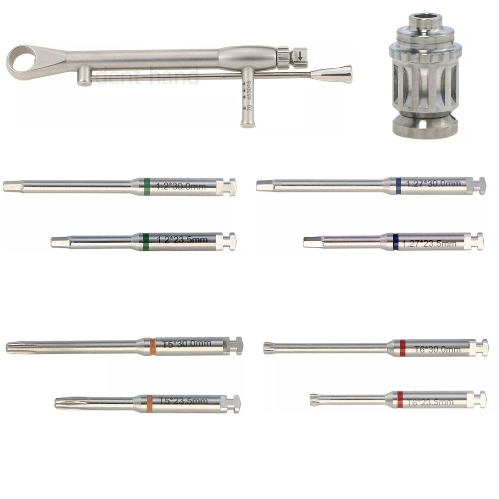 Dental Implant Driver Screwdriver Hex 1.27 Latch Torque Wrench Adapter
