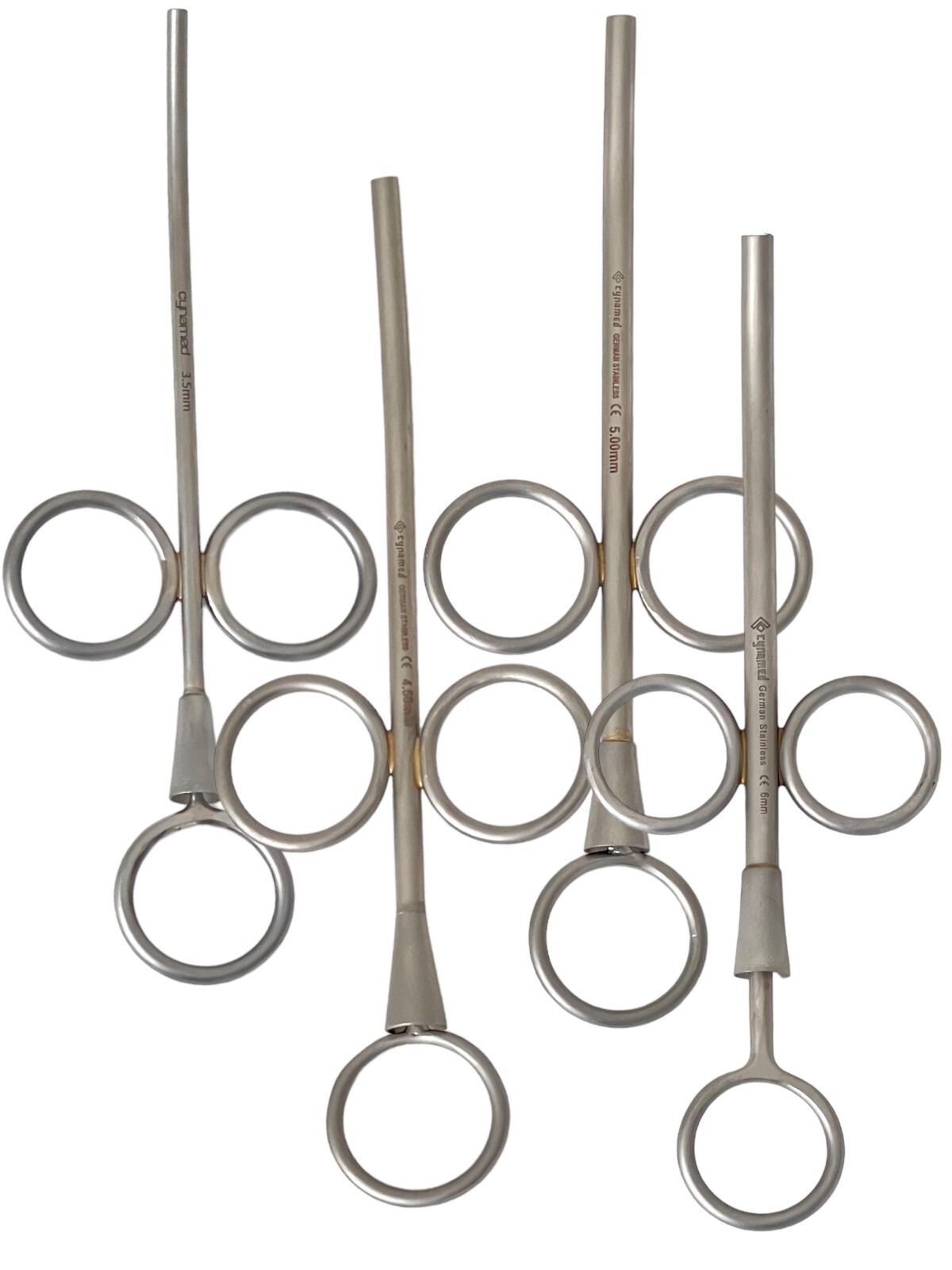 Set of 4 Sinus Lift Bone Grafting Dental Implant Syringe 3.5mm, 45mm, 5mm, 6mm