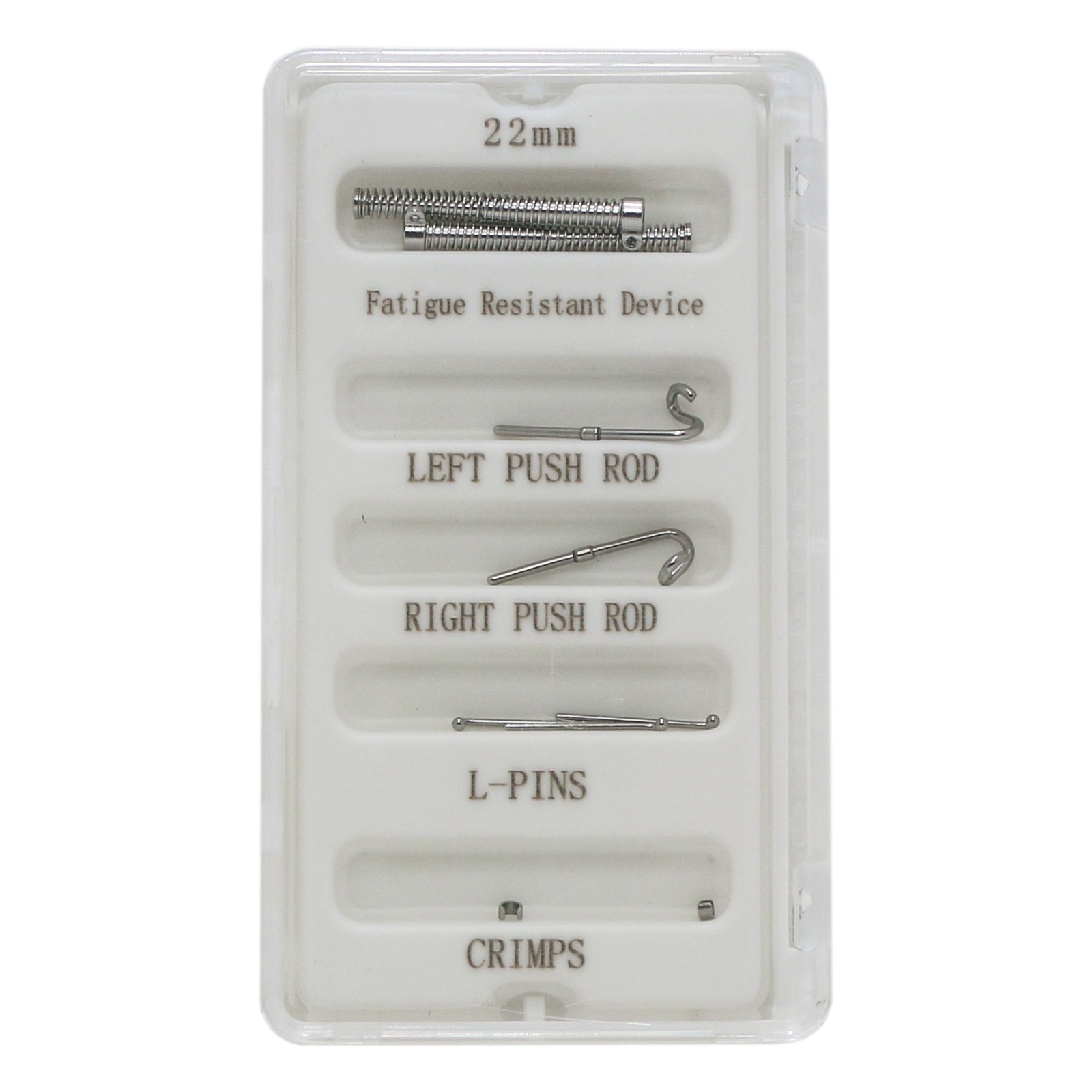 Dental Orthodontic Class II Corrector Fatigue Resistant Device Push Rod 22-38mm