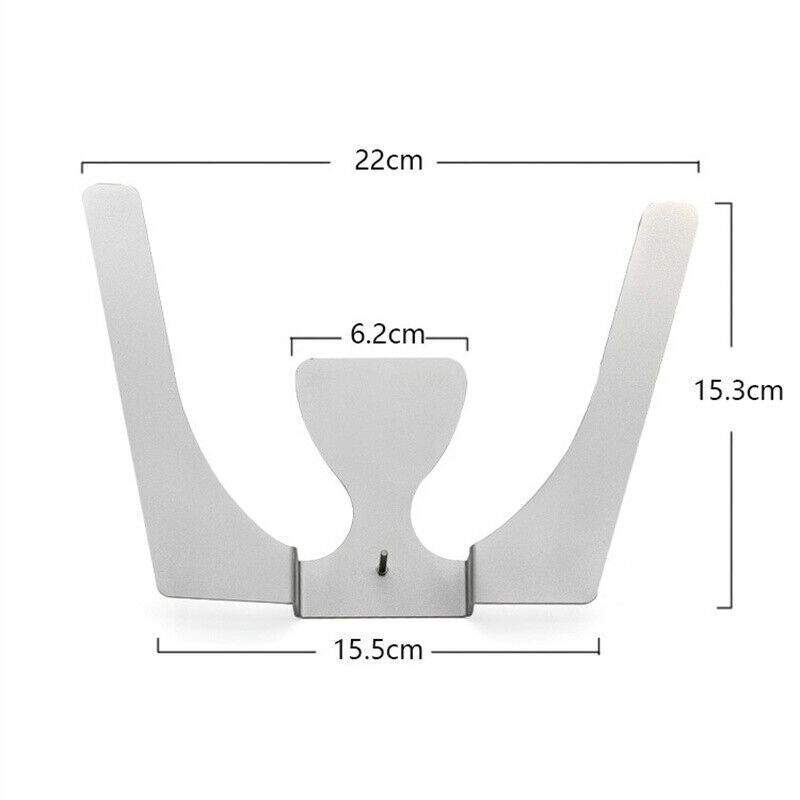 Dental Occlusal Maxillary Casting Autoclavable Jaw Fox Plate 3D Stainless Steel