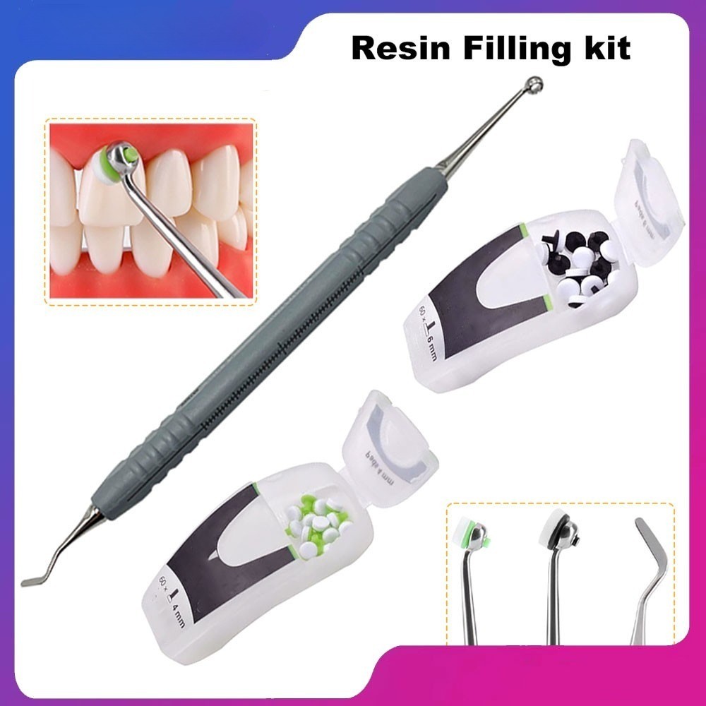 Dental Foam Pads Kit Veneer Composite Resin Filling Spatula Handle Optrasculpt