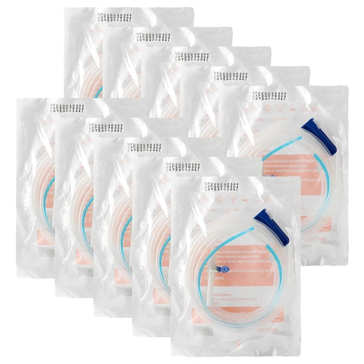 10Pcs Disposable Dental Tube Hose Implant Irrigation Set Fit KAVO Surgical Motor