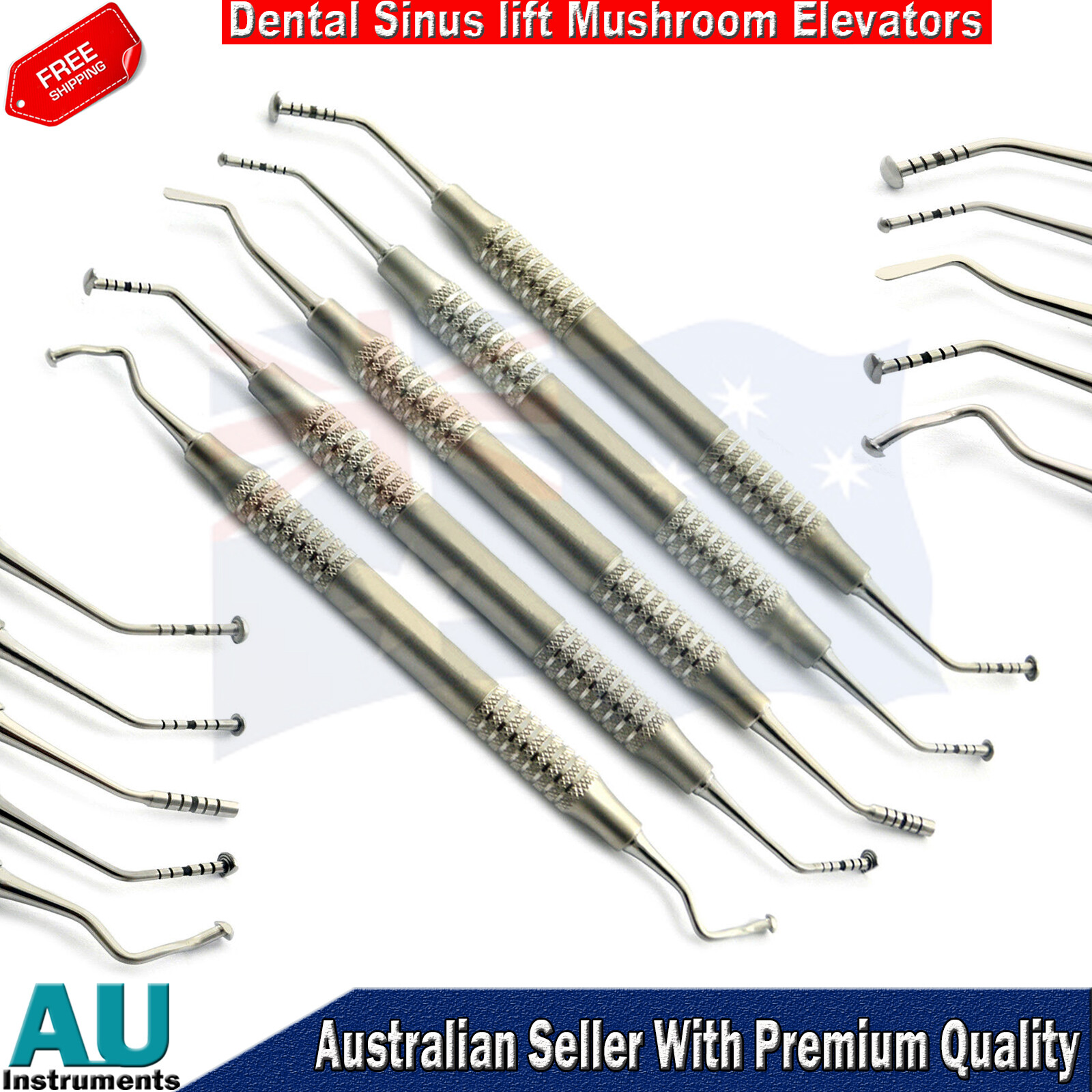 Dental Mushroom Elevators Sinus Lift Implant Oral Surgery Instruments Medspo CE