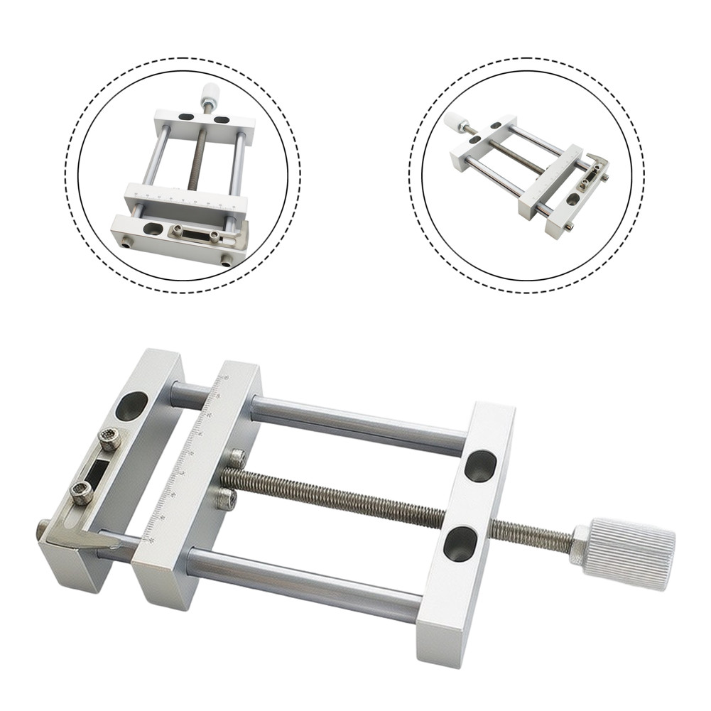 Compact Precision Vise for Engraving Lightweight 4 inch Aluminum Construction