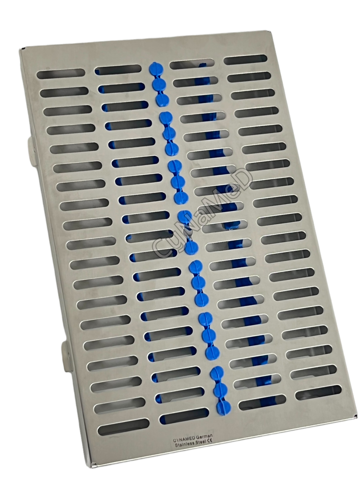 GERMAN DENTAL AUTOCLAVE STERILIZATION CASSETTE RACK BOX TRAY FOR 20 INSTRUMENT