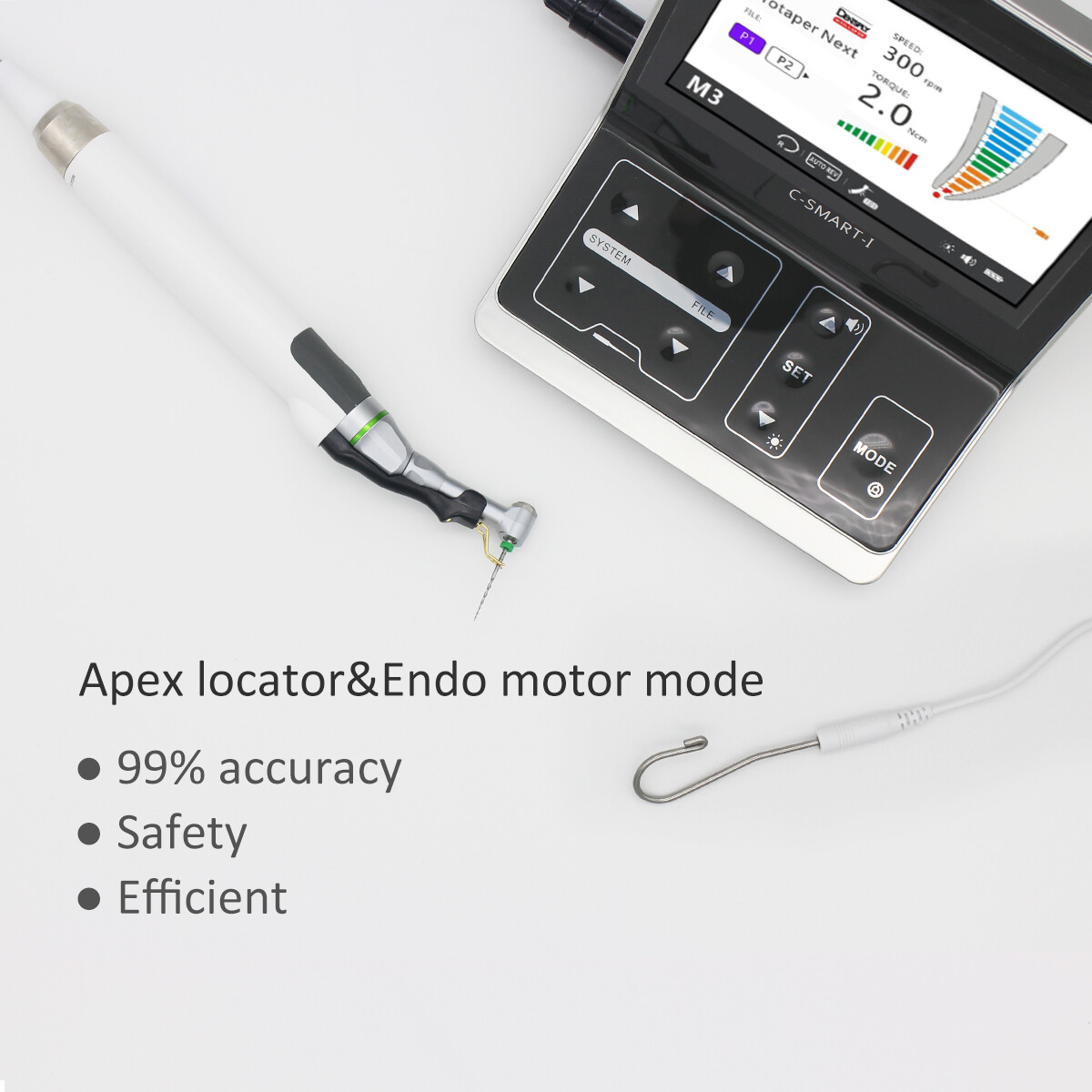 COXO Dental Endodontic Motor LED Endo Motor with Apex Locator with C-SMART I PRO