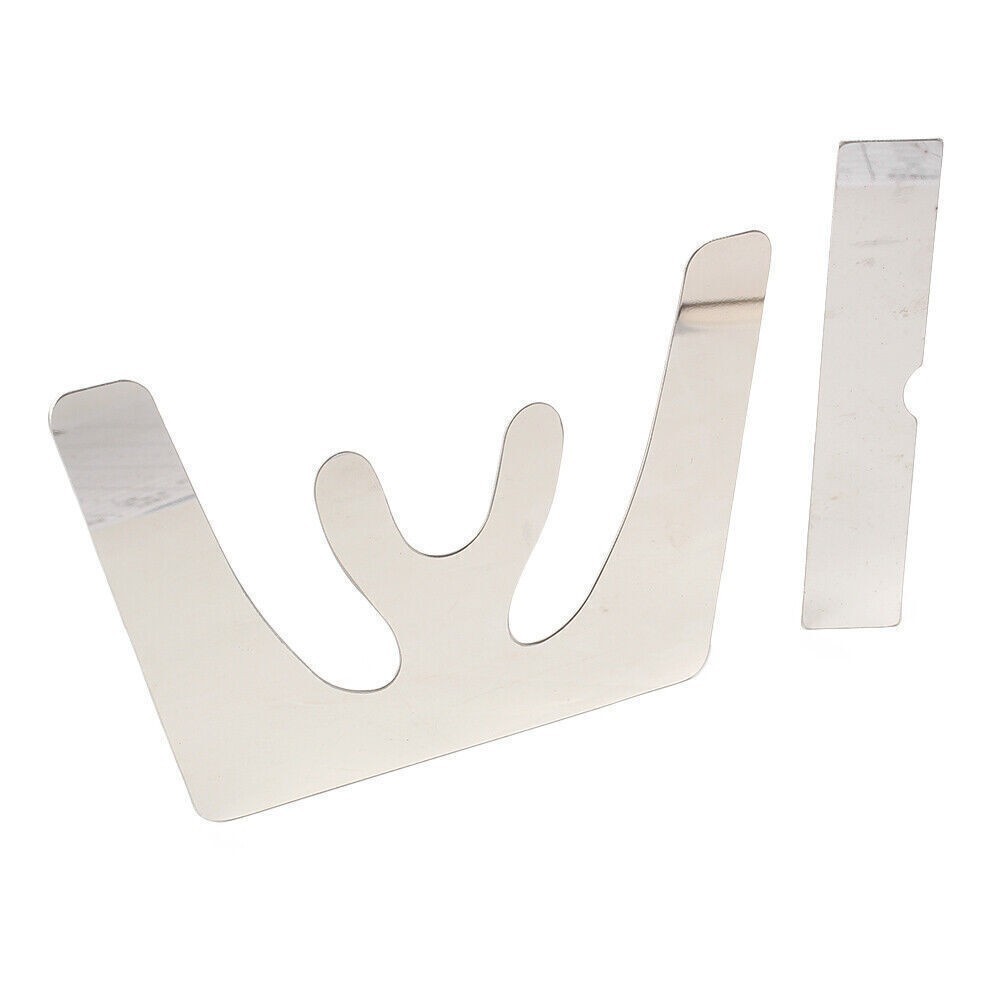 Dental Occlusal Maxillary Casting Jaw Fox Plane Autoclavable Stainless Plate New