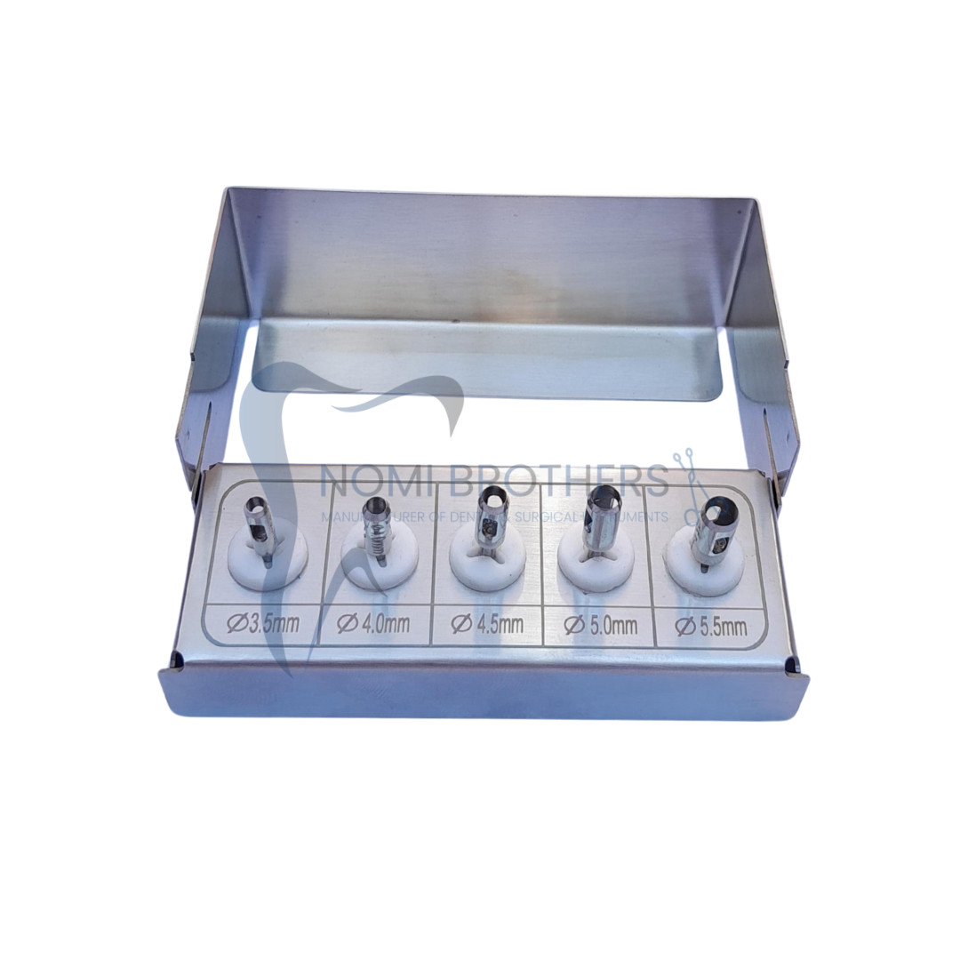 Oral Surgery Dental Tissue Punch Kit – 5 & 8 PCS Implant Instruments