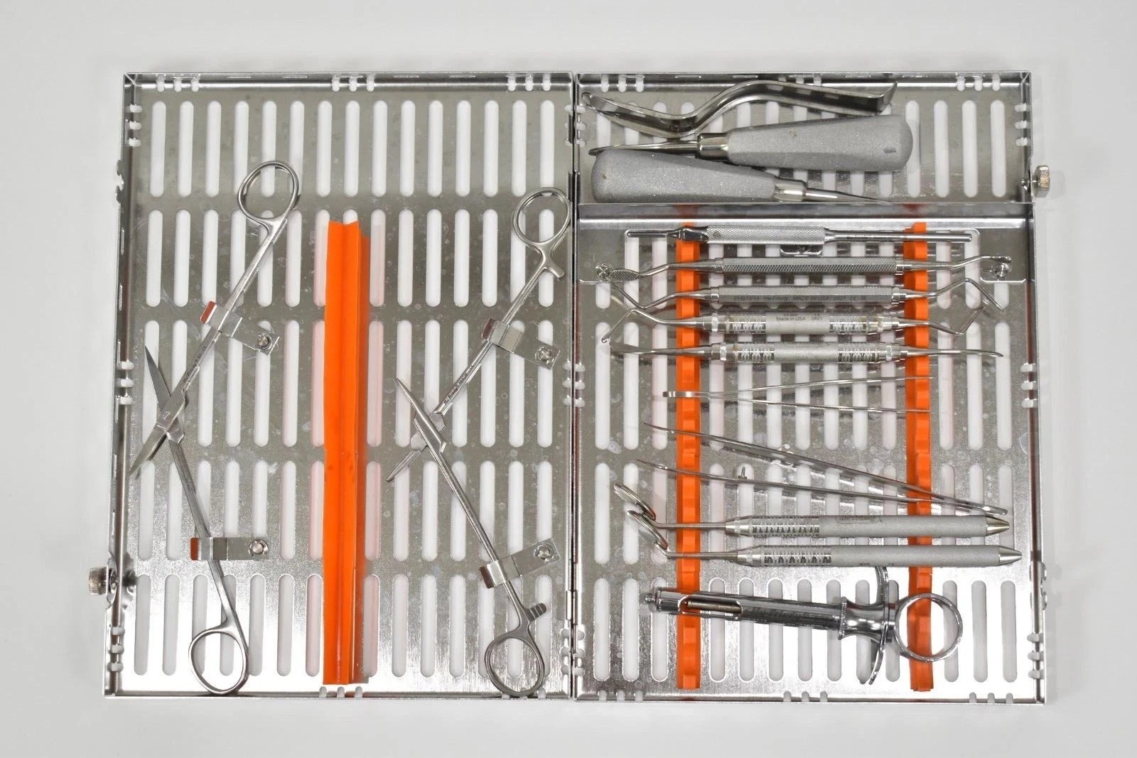 Hu-Friedy Dental Extraction Set – 15 Instruments w/Large Sterilization Cassette