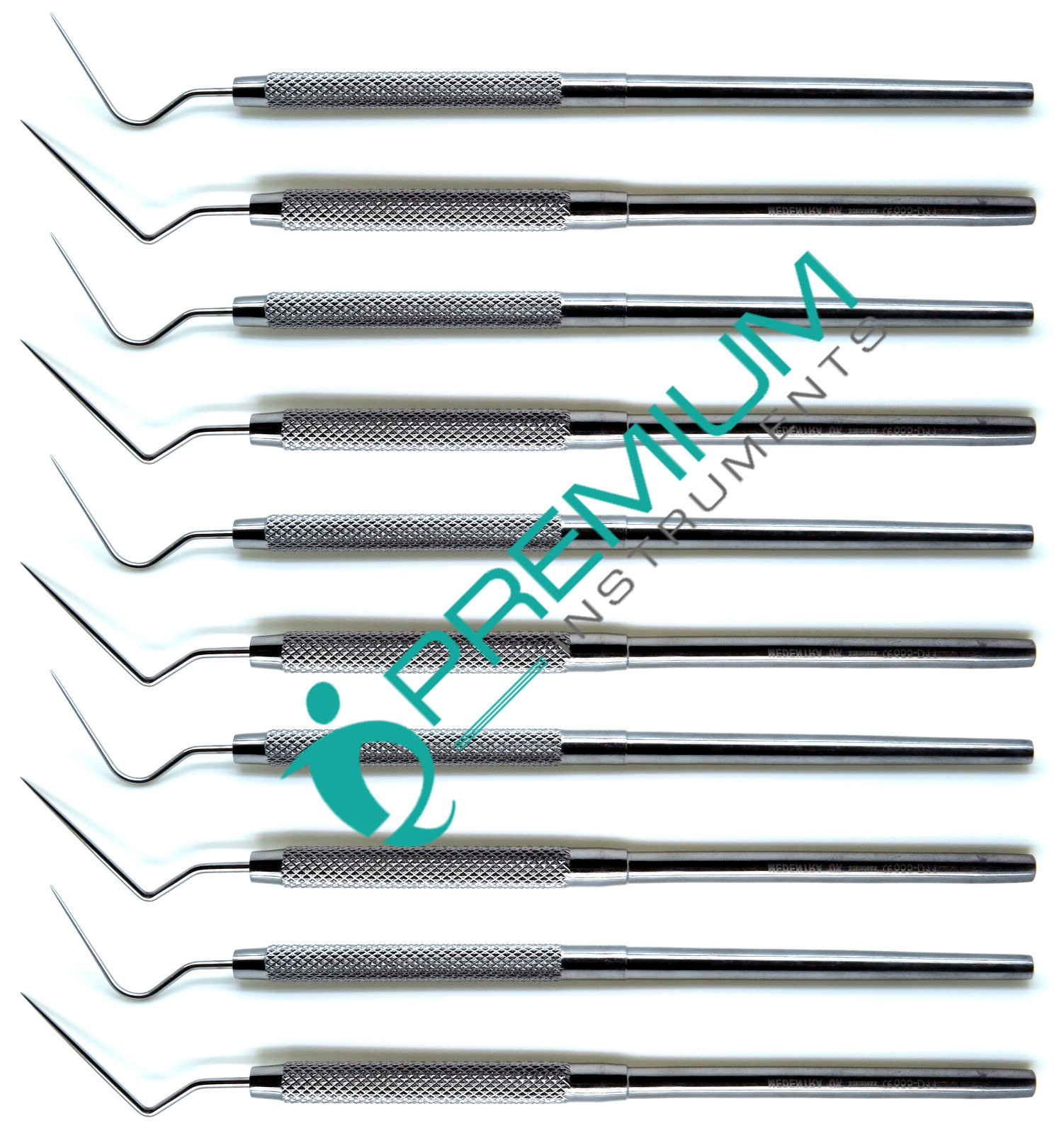 10 Pcs Dental Spreaders D11 & 2S Root Canal Pluggers Endodontics Instruments