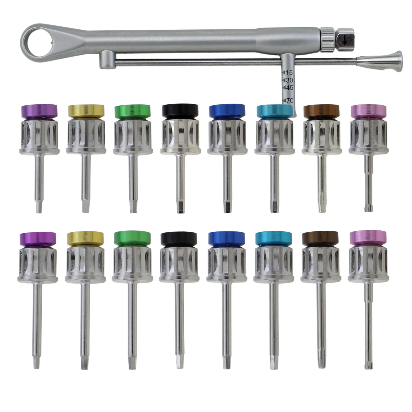 Universal Implant Screwdrivers Hex Dirvers Dental Torque Wrench Adapter 3i Astra