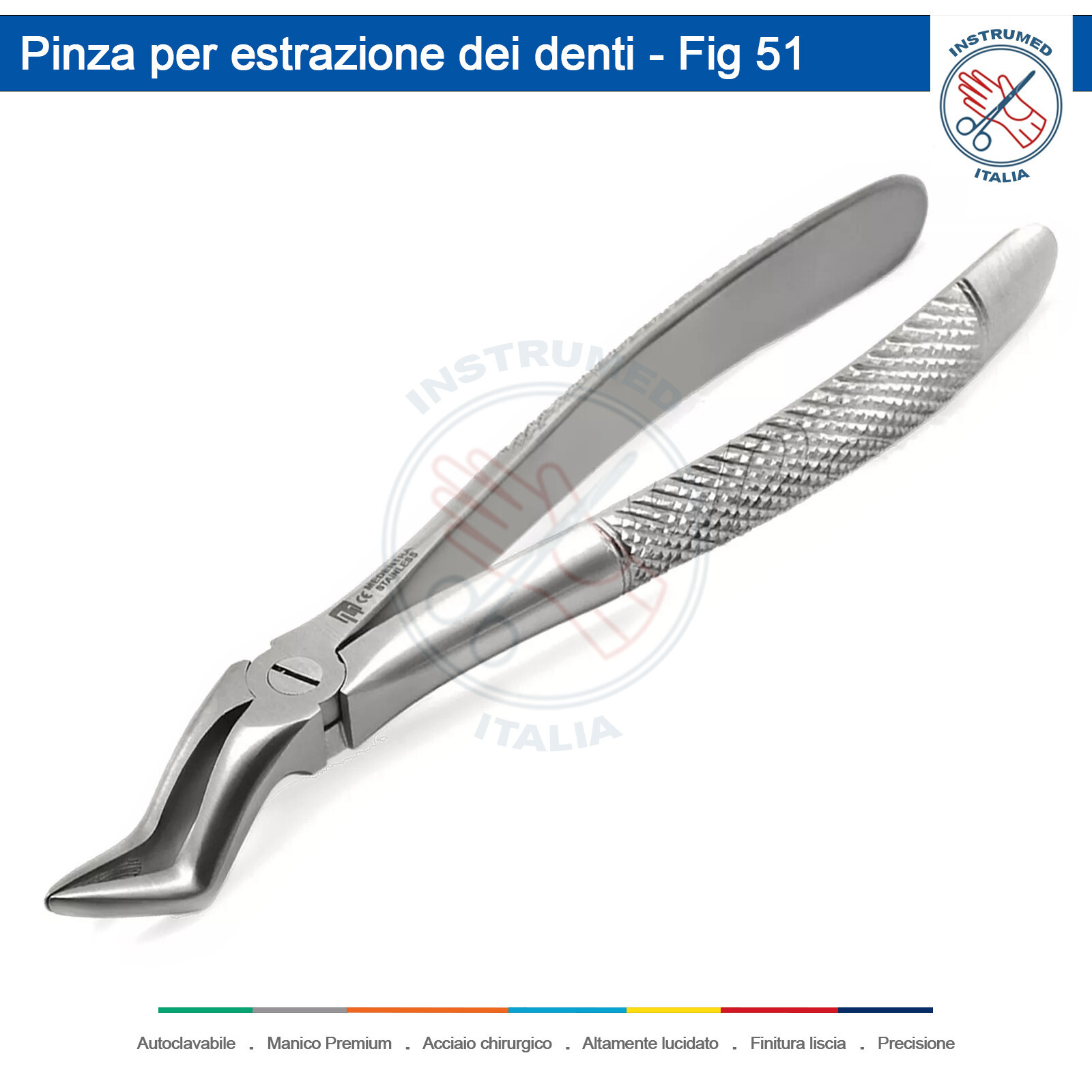 Dental Tooth Extraction Pliers Upper Roots Molar Surgical Fig 51