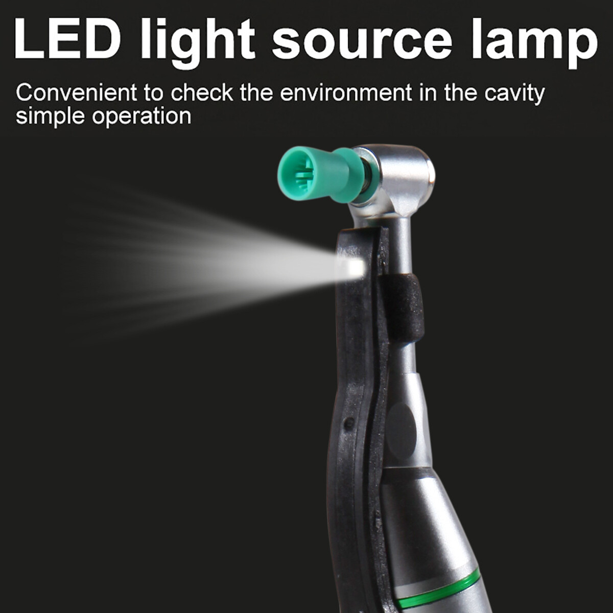 Dental LED Ultrasonic Scaler Bottle/Hygiene Prophy Handpiece 4:1 Polishing Motor