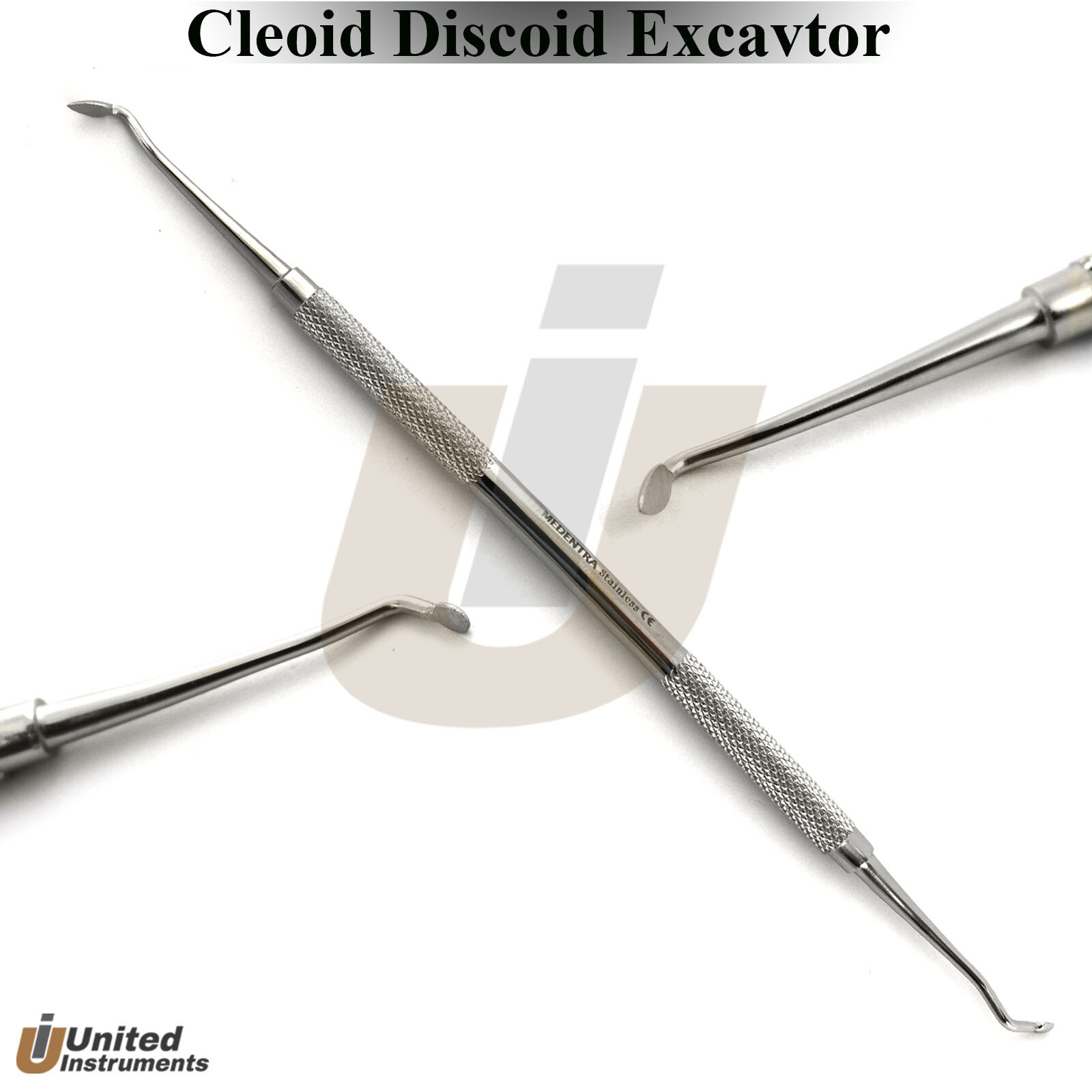 Dental Cleoid Discoid Carver Wax Modelling Carving Amalgam Restorative Excavator