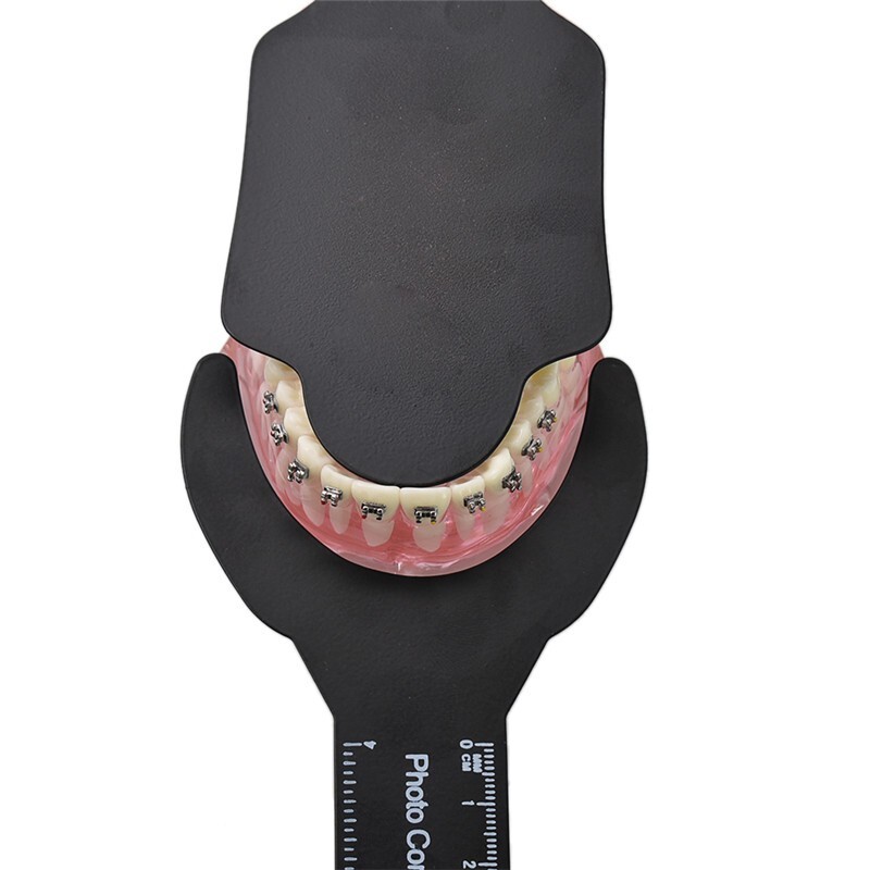 6Pc Dental Photo Contrast Black Background Board Photography Contraster Bendable