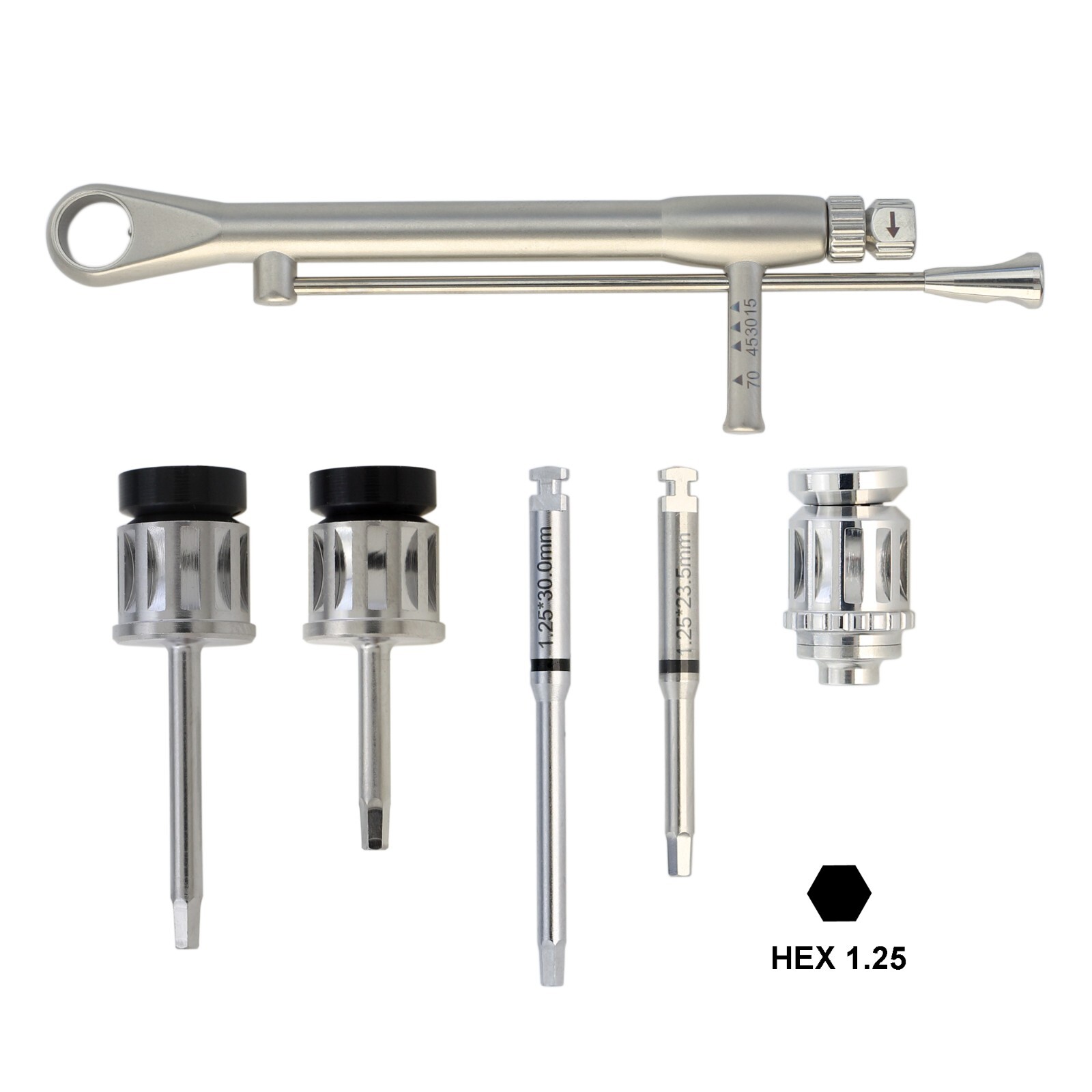 Implant Screwdriver Hex 1.25 Driver Dental Torque Wrench Adapter Astra Zimmer