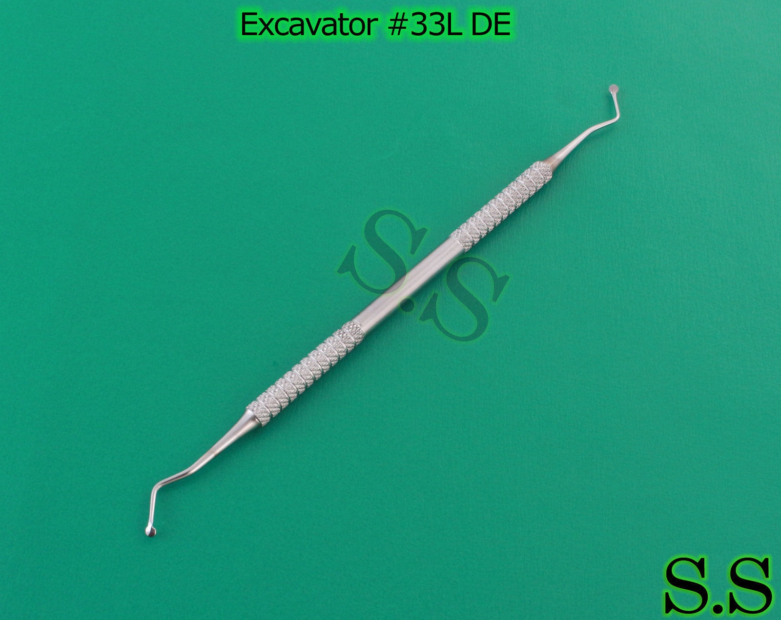 Excavator #33L DE, Hand Tools Dental Instruments