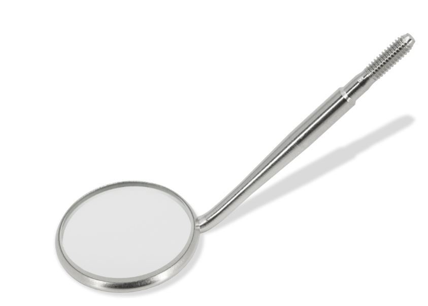 Hahnenkratt Economy Dental Mouth Mirrors Plane CS 12/bx REF 775×5