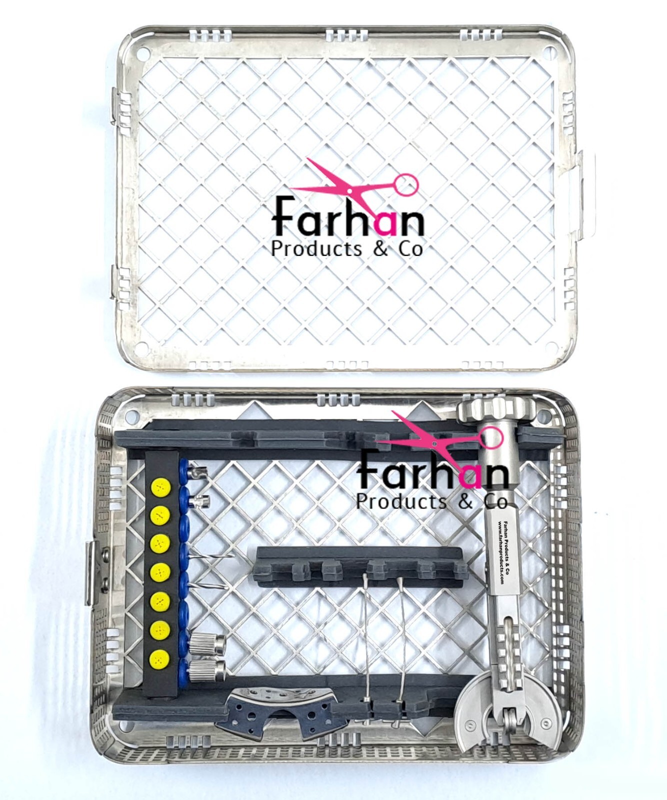 New BENEX II TOOTH EXTRACTION SYSTEM COMPLETE INCL. RACK AND BASKET DENTAL KIT