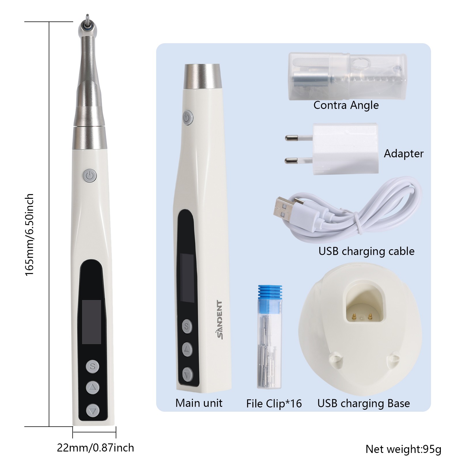 Dental Air Water Spray Tri-3 Way Syringe Handpiece ^ 2 Nozzles Tips Tubes nvbtr