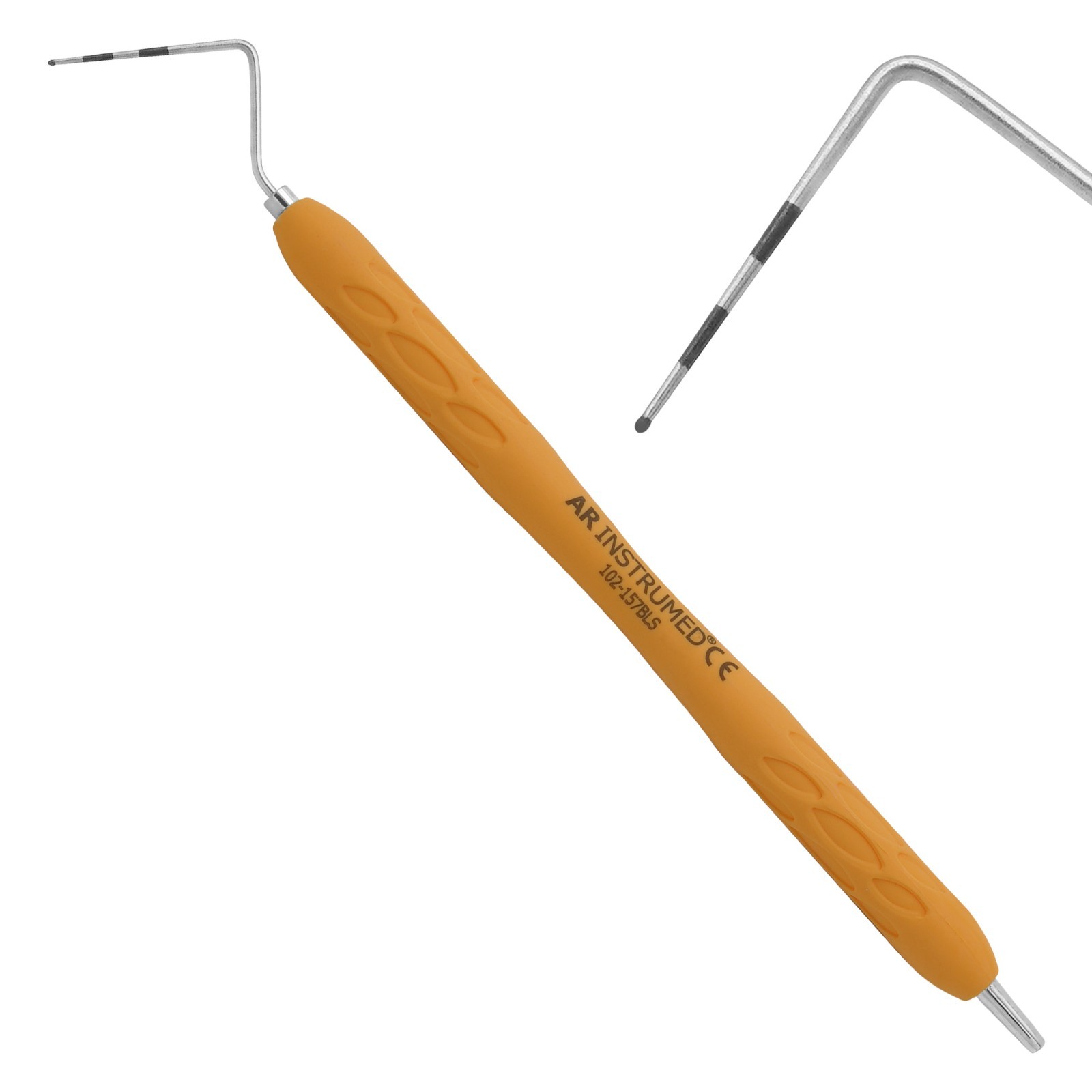 AR Silicone Coated CP 12 (Ball-End) Probe Color Coated Dental Periodontal Probe