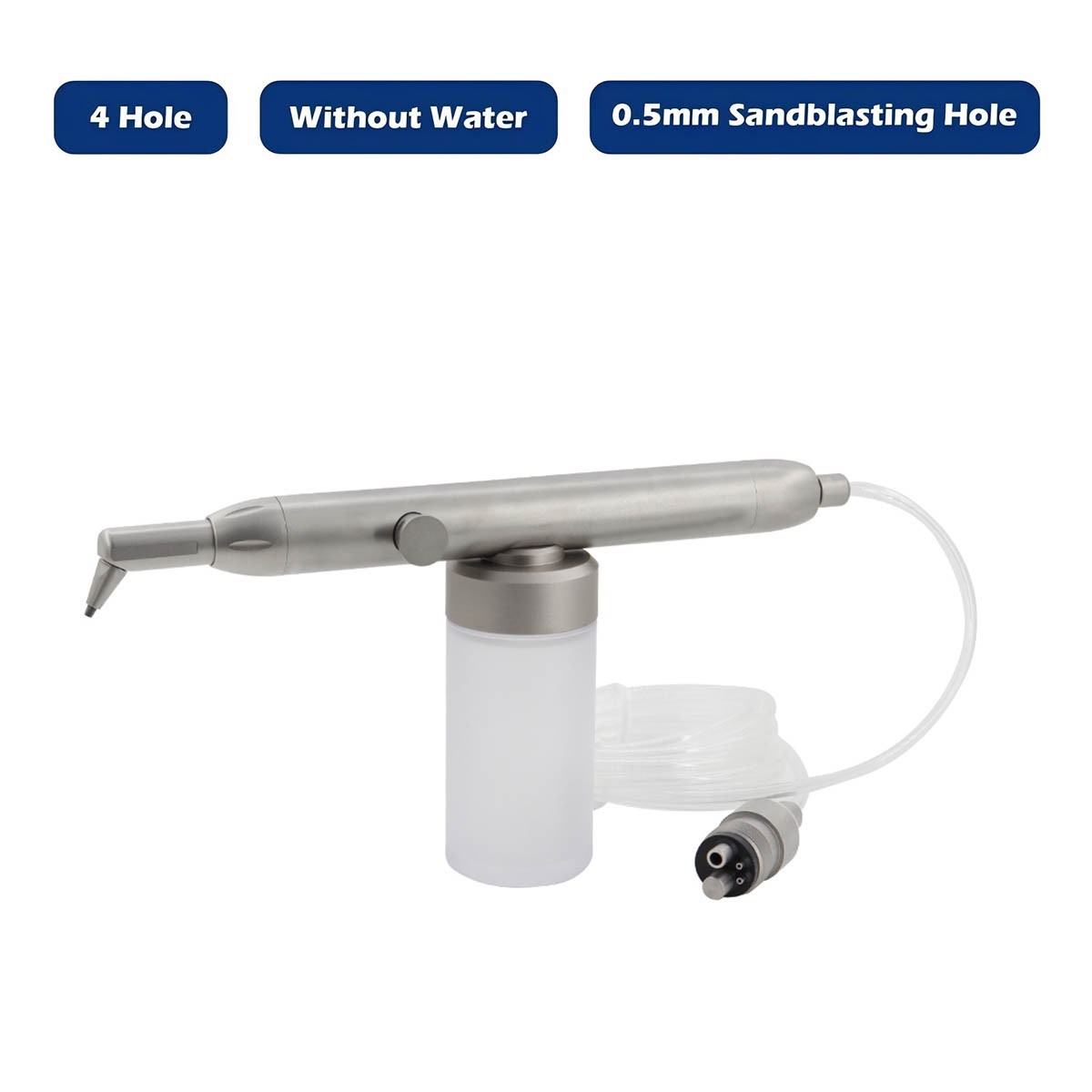 Dental Alumina Air Abrasion Polisher Sandblasting Sandblaster Gun 4 Holes