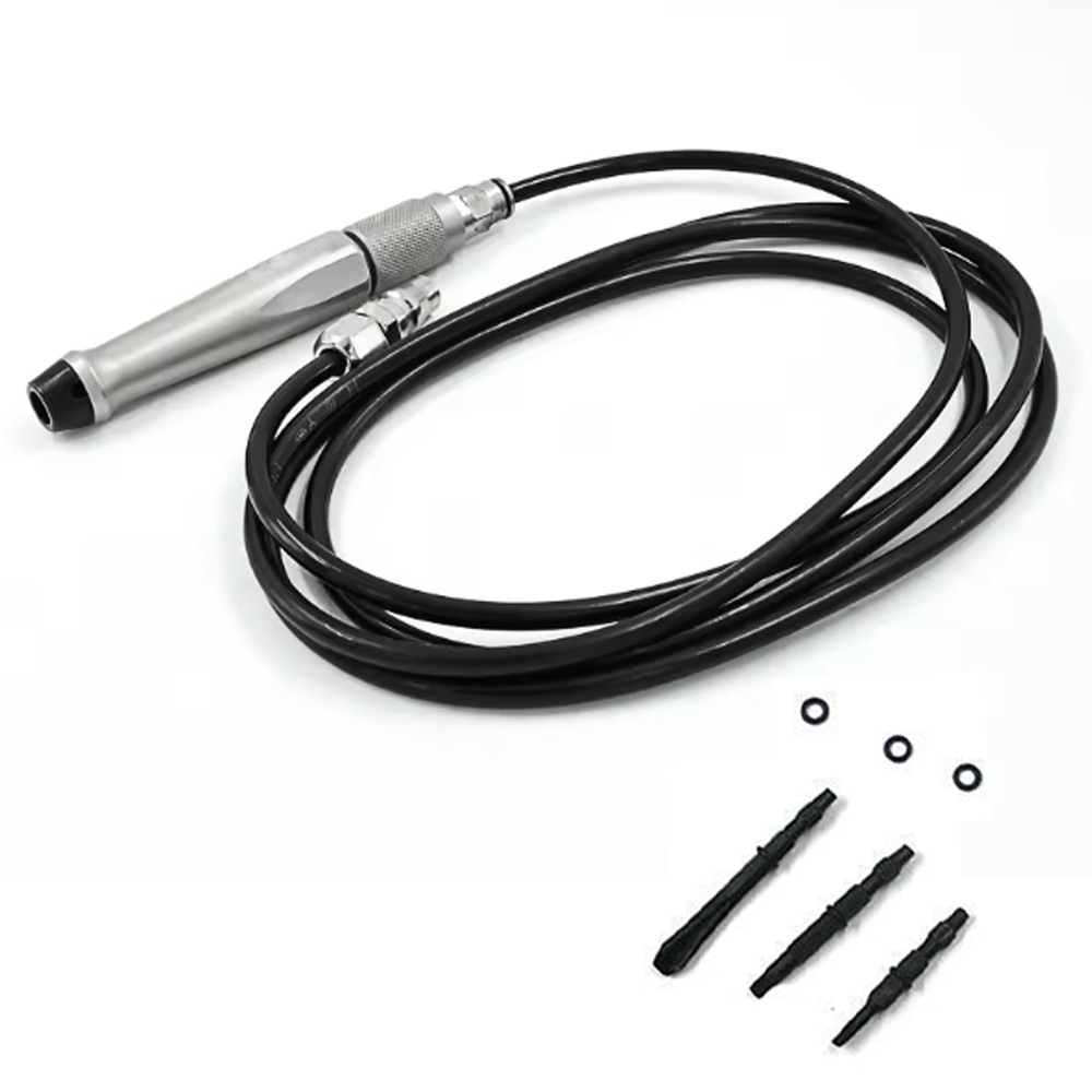 Dental Air Scribe Engraving Pen Pneumatic Chisel w/Hose for Plaster Removal new