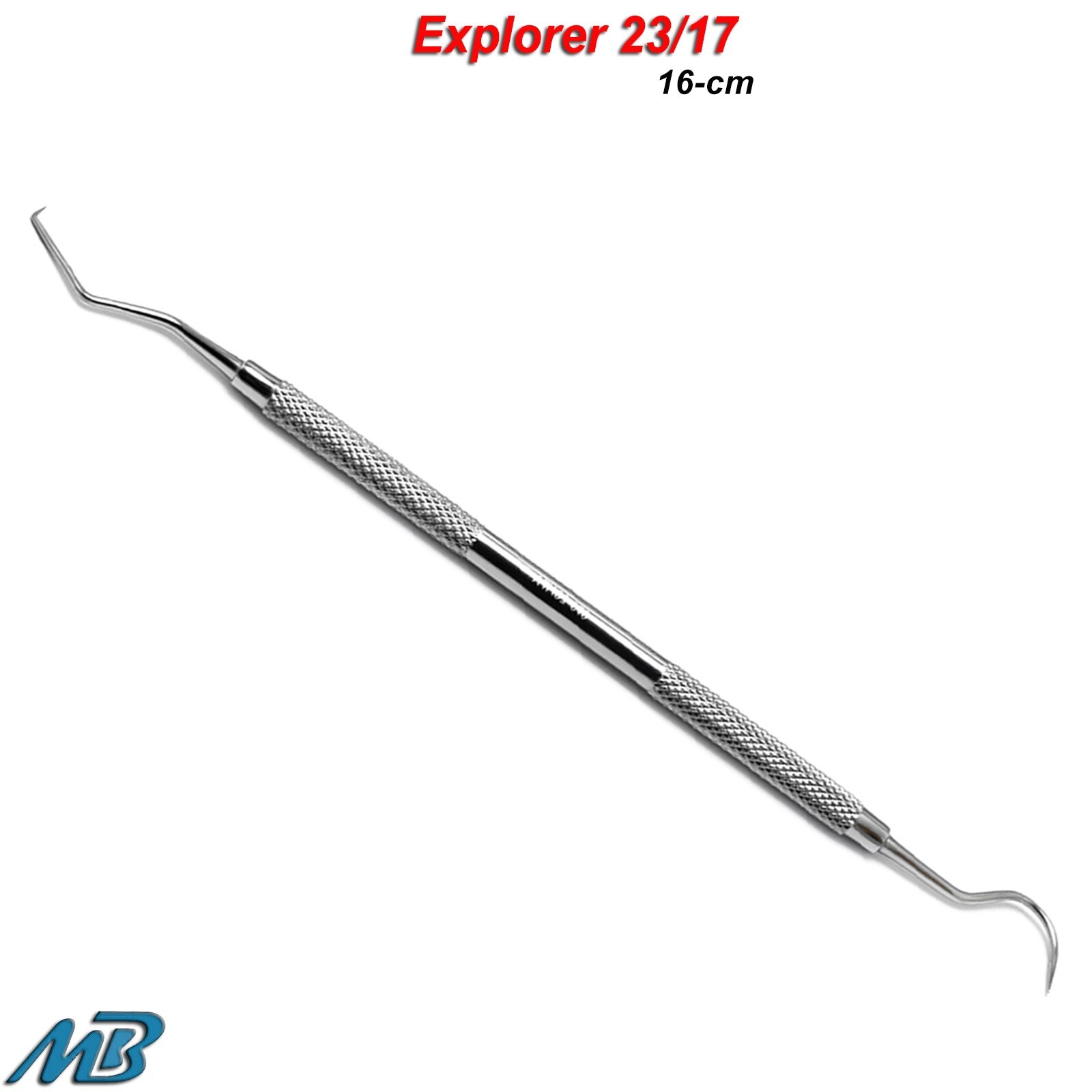 Dental Mouth Mirror Explorer Hygiene Tweezer Kit Dentist Instruments Set Of 3