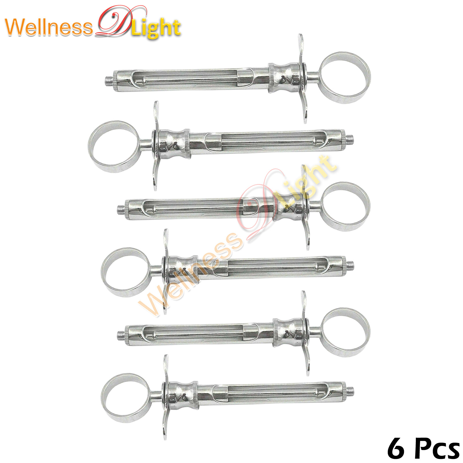 WDL 6 Dental Syringe Self-Aspirating 1.8CC