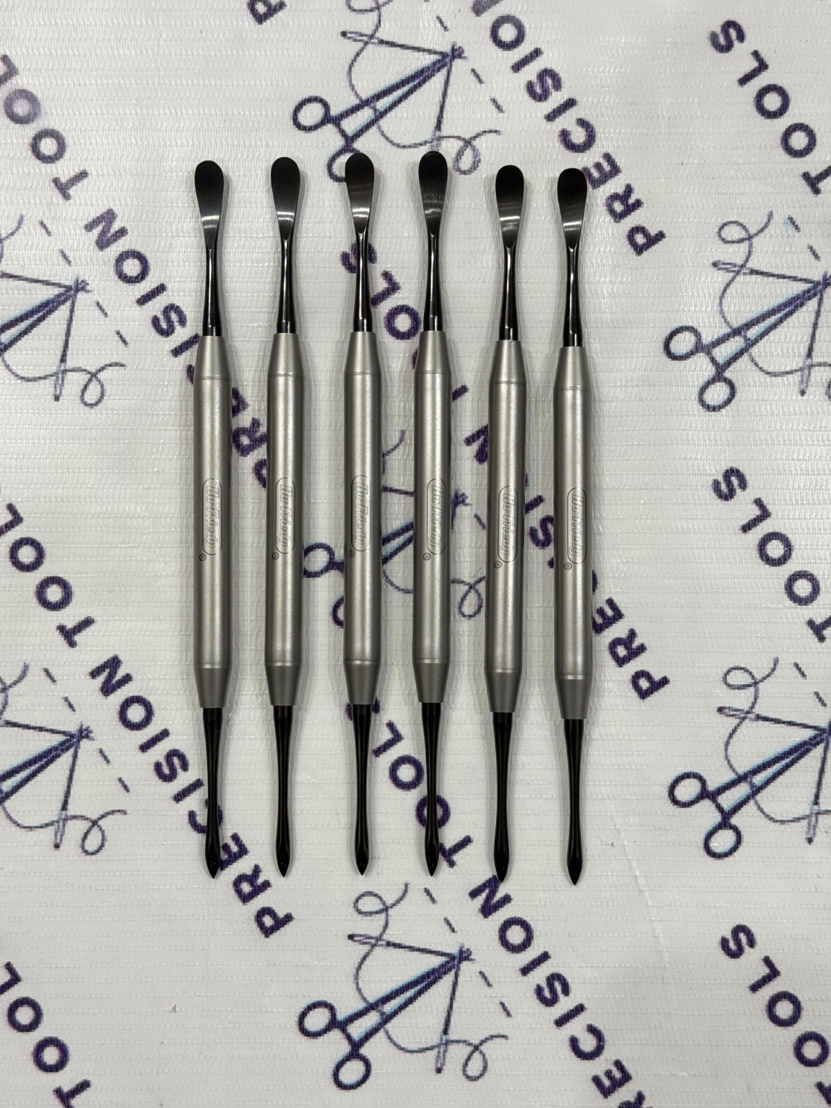 HU FRIEDY Molt Elevator Periosteal No 9 Black Line P9X Lot of 6 PCS