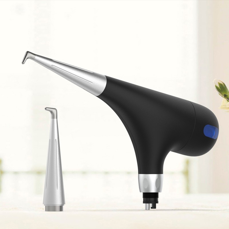 Dental Air Polisher Dentist Sandblasting Gun Air Flow Teeth Whitening 2/4 Holes
