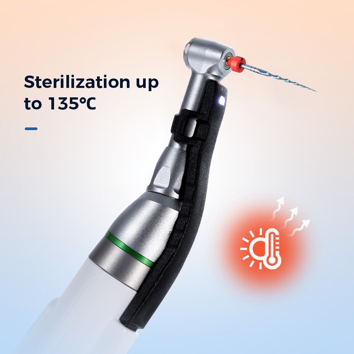 ST-NEW Endodoncia Endo Motor 16:1 Contra Ángulo LED Cabeza de Piez INALÁMBRICO A