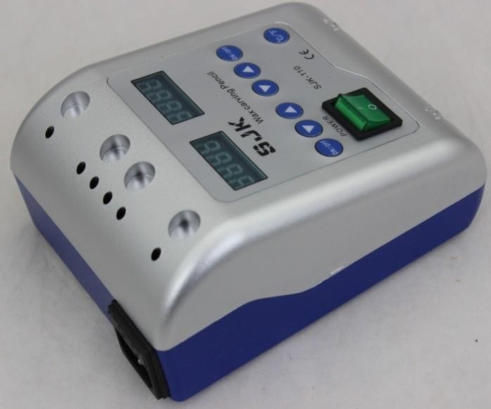 Dental Lab Equipment Electric Waxer Wax Knife Carving Double Pen 6 Pot Tips Best