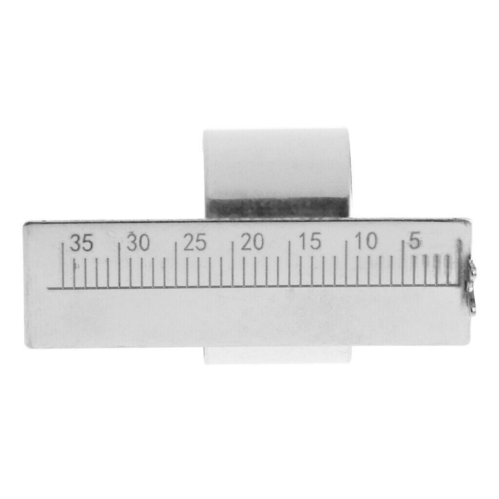 Dental Endo Gauge Finger Ruler Stainless Steel Measure Scale Ring Instrument