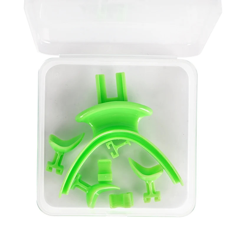 7Pcs Dental Centric Impression Trays BPS Bite Registration Denture Repair