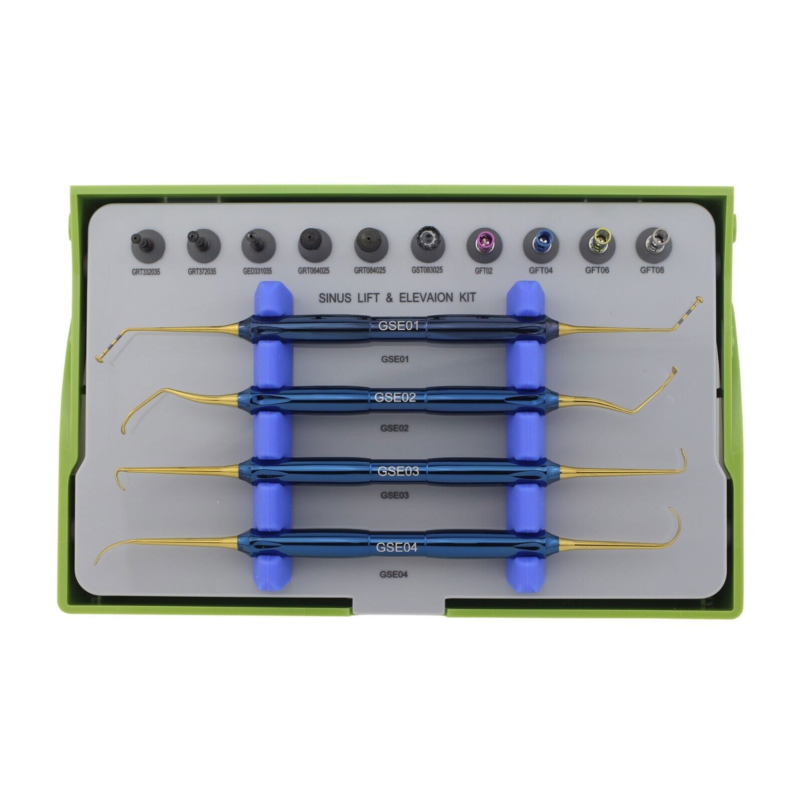 DASK Dental Advanced Sinus Kit Implant Drills Elevation Instruments Diamond Bur