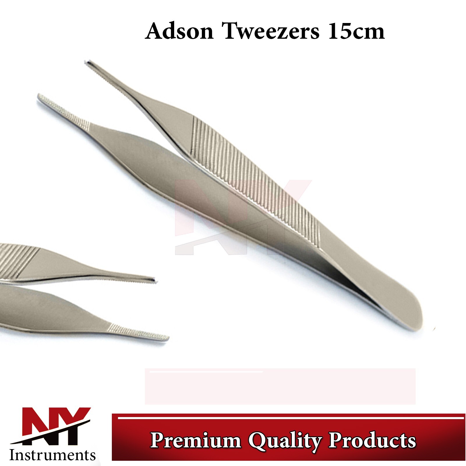 Dental Adson Tweezers Cotton Dressing Forceps Pliers First Aid Medical Tweezer