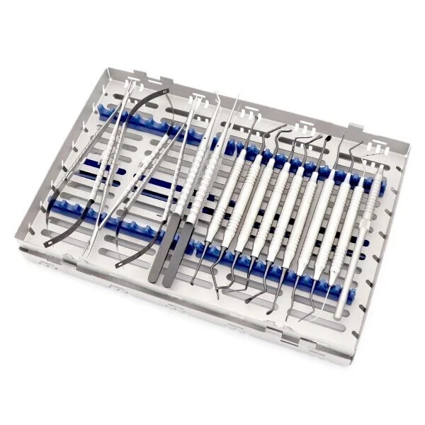 Micro Periodontal Oral Surgery Kit Periosteal Set Dental Mucogingival Instrument