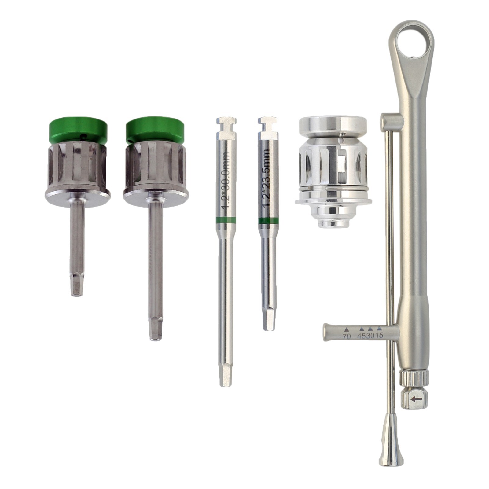 Implant 3i Drivers Hex 1.2 Screwdrivers Torque Wrench Ratchet Hand Adapter Kit