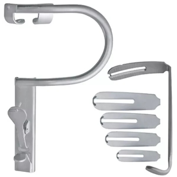 Davis Mouth Gag with Tonsil plates Adult 5 Attachments Surgical Instrument