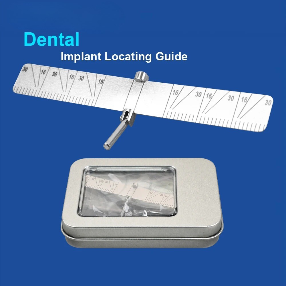Dental Surgical Positioning Locator Implant Locating Guide Angle Ruler Gauge Set