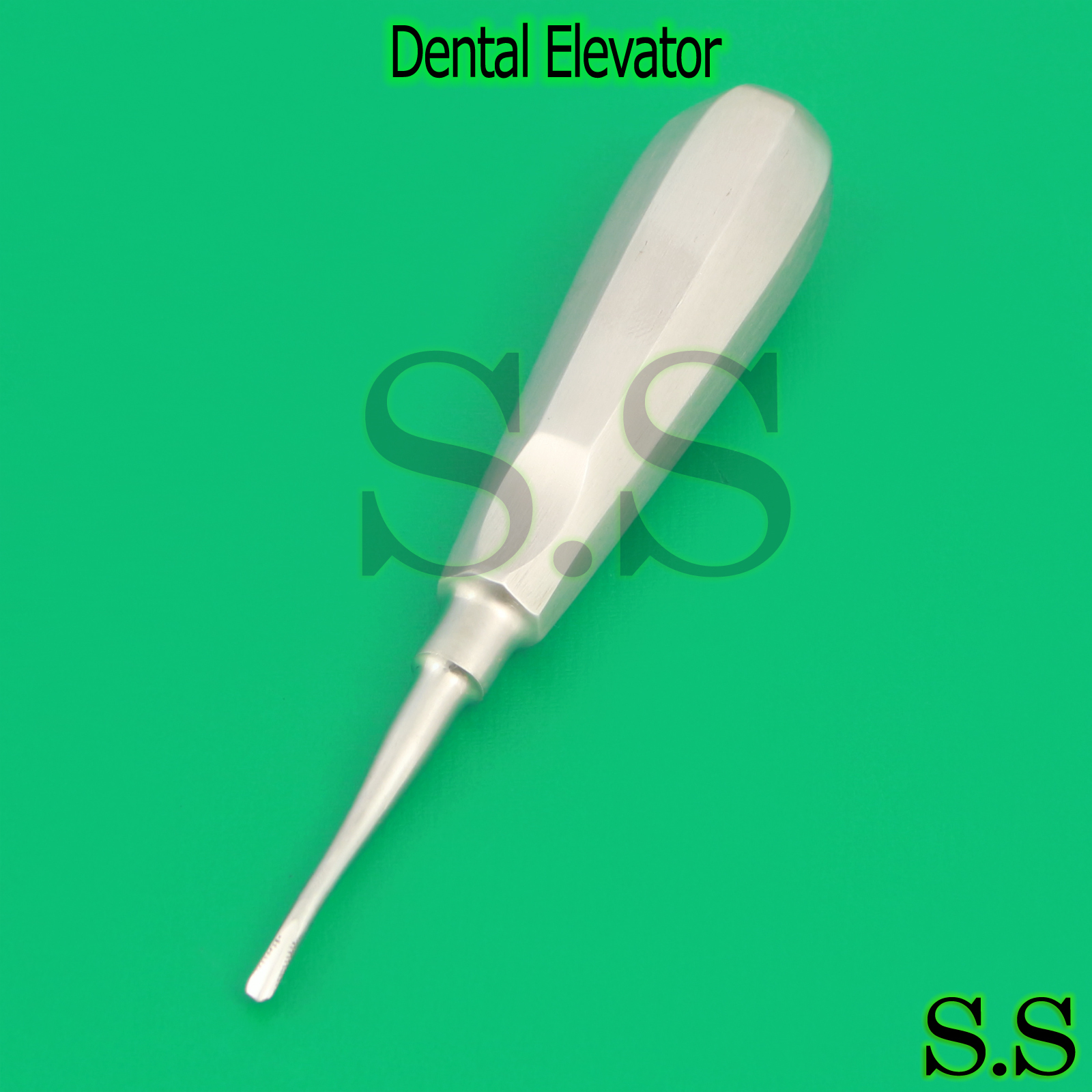 Root Elevator 77R Dental Instruments (Serrated) Very Light Handle Stainless